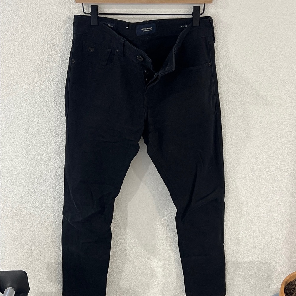 Scotch & Soda Classic Black Jeans